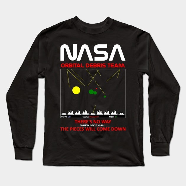 NASA - Orbital Debris Team Long Sleeve T-Shirt by sadicus